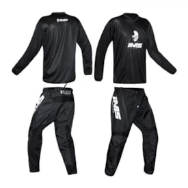 Calça e Camisa Ims Mx Preto