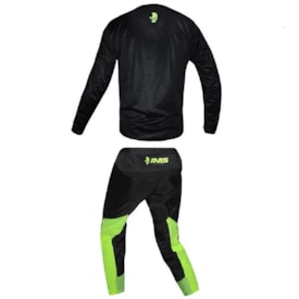 Segunda imagem do produto Calça e Camisa Ims Mx Preto Fluor