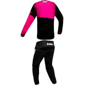 Segunda imagem do produto Calça e Camisa Ims Mx Rosa Preto