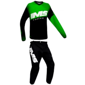 Calça e Camisa Ims Mx Verde Preto