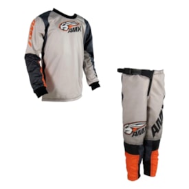 Calça e Camisa Infantil Amx Classic Silver