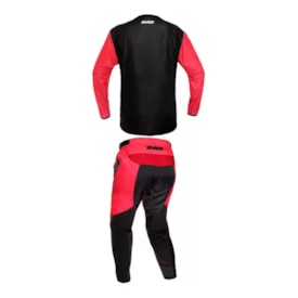 Segunda imagem do produto Calça e Camisa Infantil Ims Indi Vermelho