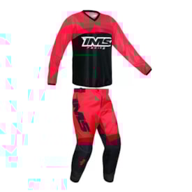 Calça e Camisa Infantil Ims Indi Vermelho