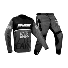 Segunda imagem do produto Calça e Camisa Infantil Ims Mx 25 Cinza