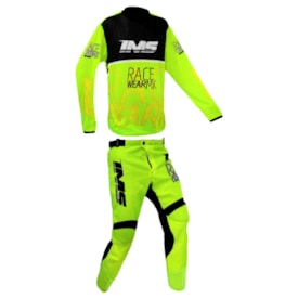 Segunda imagem do produto Calça e Camisa Infantil Ims Mx 25 Fluor