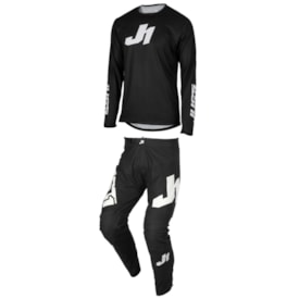 Segunda imagem do produto Calça e Camisa Just1 J-Essential Preto