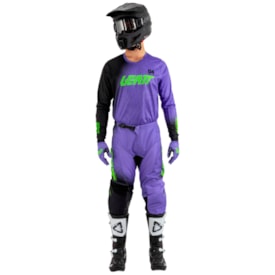 Segunda imagem do produto Calça e Camisa Leatt 3.5 Ride Argon