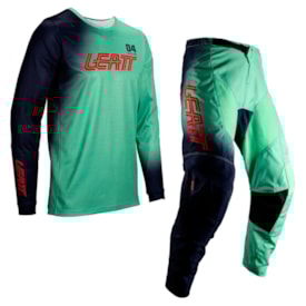Calça e Camisa Leatt 3.5 Ride Matcha