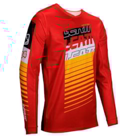 Segunda imagem do produto Calça e Camisa Leatt 3.5 Ride Vermelho