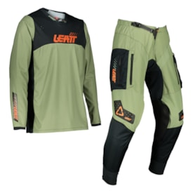 Segunda imagem do produto Calça e Camisa Leatt Brace 4.5 Enduro Verde