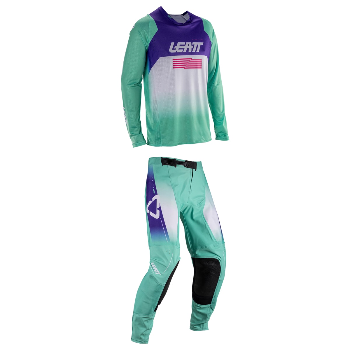 Segunda imagem do produto Calça e Camisa Leatt Moto 4.5 Lite Purple