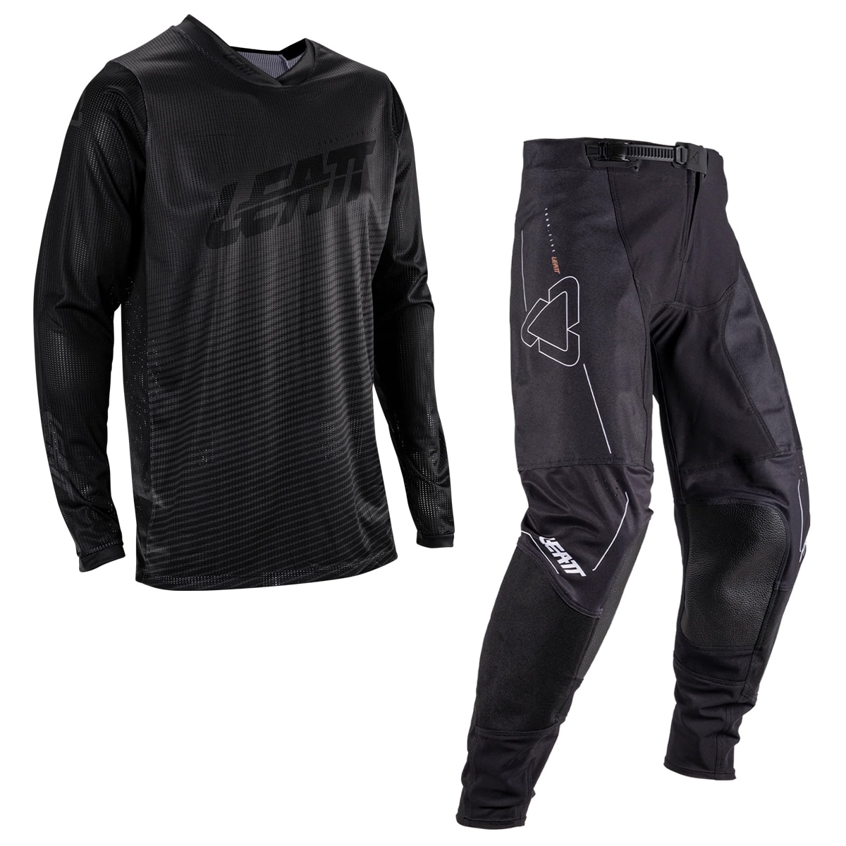 Calça e Camisa Leatt Moto 4.5 X-Flow Preto