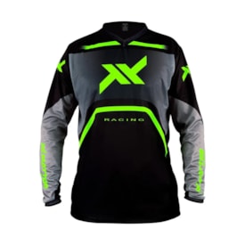 Segunda imagem do produto Calça e Camisa Mattos Racing Spirit Cinza Fluor