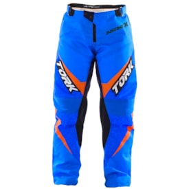 Segunda imagem do produto Calça e Camisa Protork Insanex Cinza Infantil Azul Laranja