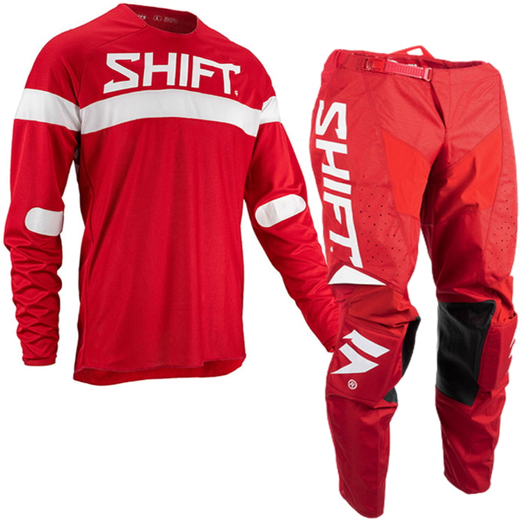 Calça e Camisa Shift White Label Trac Haut Vermelho