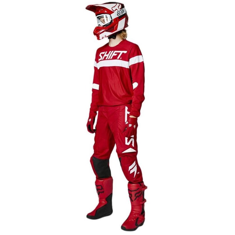 Calça e Camisa Shift White Label Trac Haut Vermelho