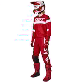 Segunda imagem do produto Calça e Camisa Shift White Label Trac Haut Vermelho