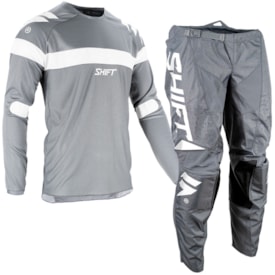 Calça e Camisa Shift White Label Trac Void Cinza