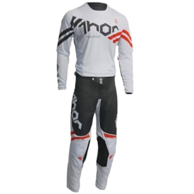 Segunda imagem do produto Calça e Camisa Thor Pulse Cube Cinza Laranja