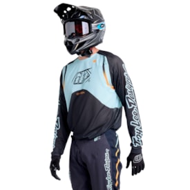 Segunda imagem do produto Calça e Camisa Troy Lee Se Pro Air Pinned Phantom Aqua