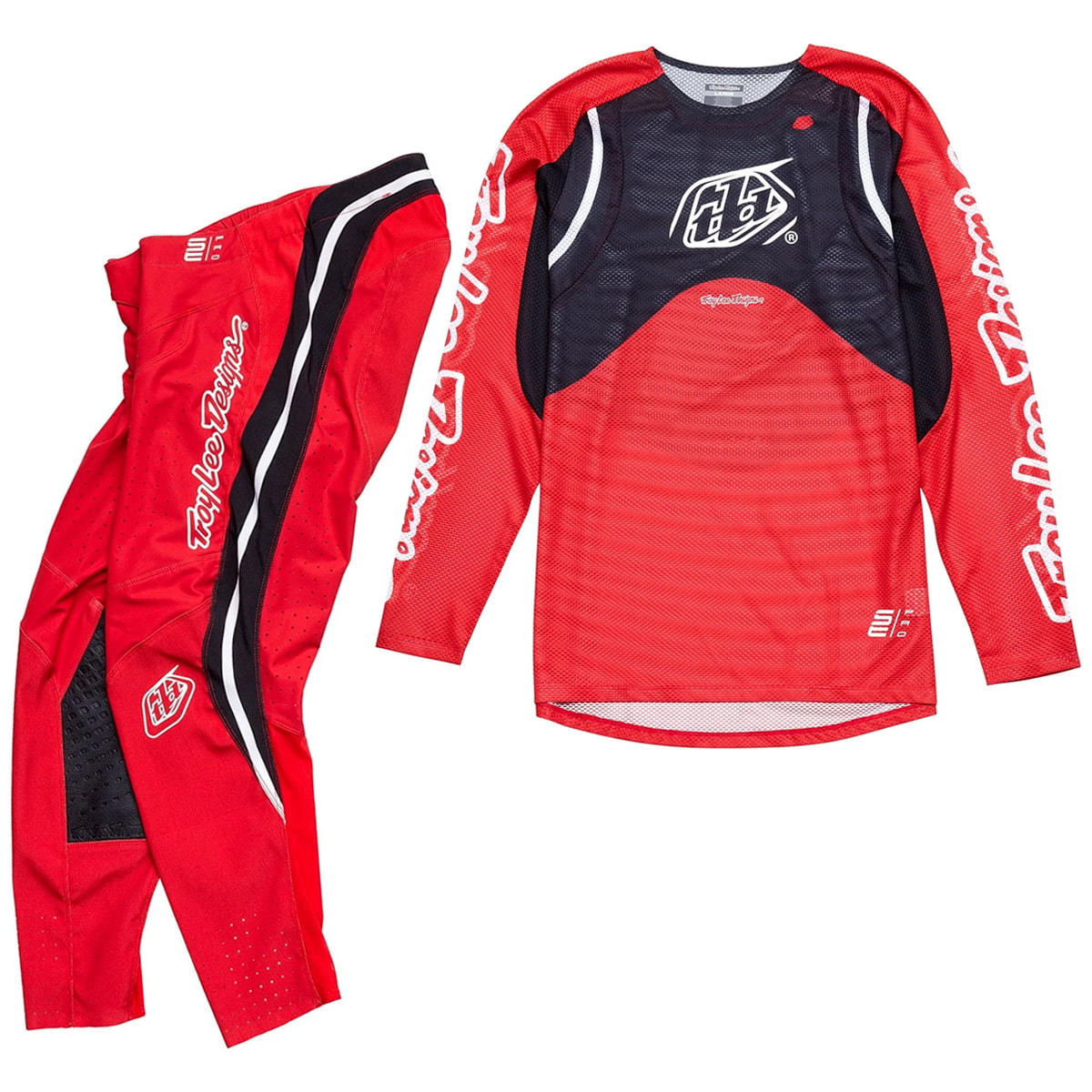 Calça e Camisa Troy Lee Se Pro Air Trikot Vermelho