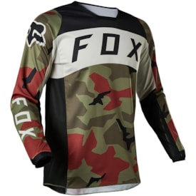 Segunda imagem do produto Calça e Camixa Fox 180 Bnkr Camo Verde