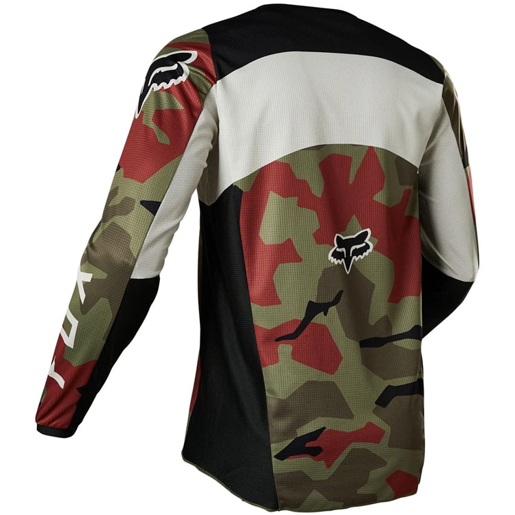 Calça e Camixa Fox 180 Bnkr Camo Verde