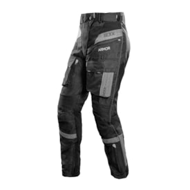 Segunda imagem do produto Calça Feminina Texx Armor Lady Cinza Preto