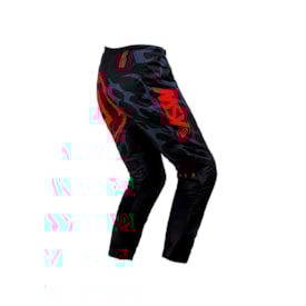 Segunda imagem do produto Calça Infantil Asw Image Meta Preto Vermelho