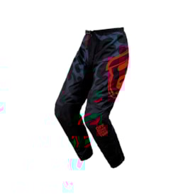 Calça Infantil Asw Image Meta Preto Vermelho