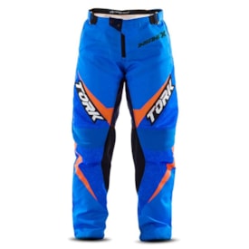 Calça Protork Insane X Azul Laranja