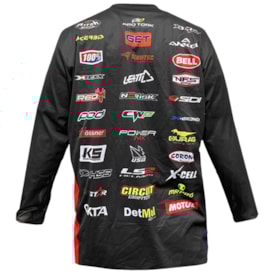 Segunda imagem do produto Camisa 2º Trilhão Gringa Mx 22 Preto