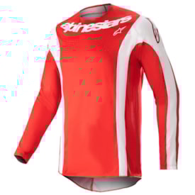 Camisa Alpinestars Techstar Arch 23 Vermelho Branco