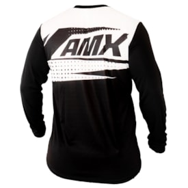 Segunda imagem do produto Camisa Amx Classic Mx 22 Preto Branco
