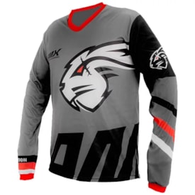 Camisa Amx Classic Trail Cinza Preto