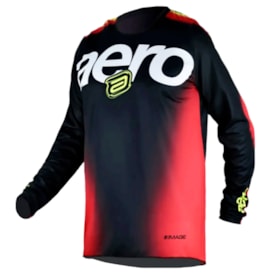 Camisa Asw Image Elysium 26 Vermelho Preto