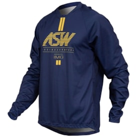 Camisa Asw Image Minimal 23 Azul Marinho