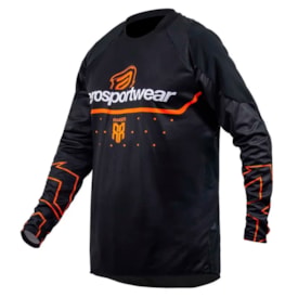 Camisa Asw Ranger Preto Laranja