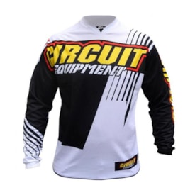 Camisa Circuit Treviso Preto Branco