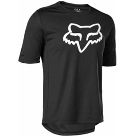 Camisa Fox Bike Ranger Ss Head Preto