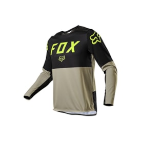 Camisa Fox Legion Lt Areia Preto