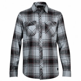 Camisa Fox Traildust Flannel Cinza
