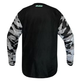 Segunda imagem do produto Camisa Ims Loretta Camo Preto