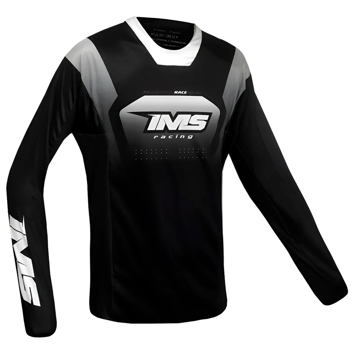 Camisa Ims Sprint Preto Branco
