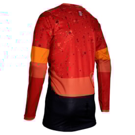 Segunda imagem do produto Camisa Leatt 4.5 Enduro Laranja Preto