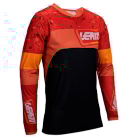 Camisa Leatt 4.5 Enduro Laranja Preto
