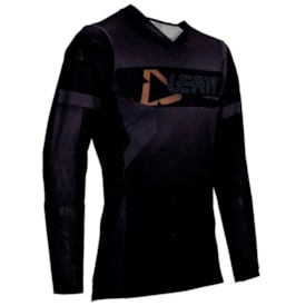Camisa Leatt 5.5 Ultraweld Stealth Preto