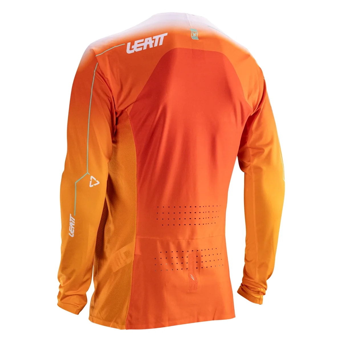 Segunda imagem do produto Camisa Leatt Moto 5.5 Ultraweld Laranja Branco
