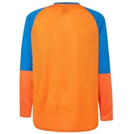 Segunda imagem do produto Camisa Oakley Factory Pilot Ls Manga Longa Jersey Laranja Azul
