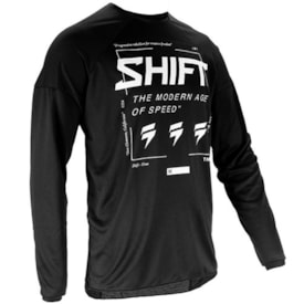 Camisa Shift White Label Bliss Rokr Preto